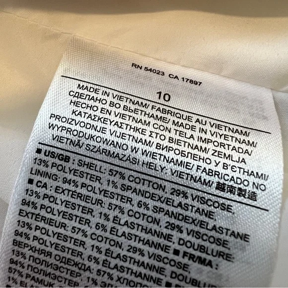 Banana Republic Tweed Asymmetrical Zip Blazer Moto Jacket - Picture 11 of 15